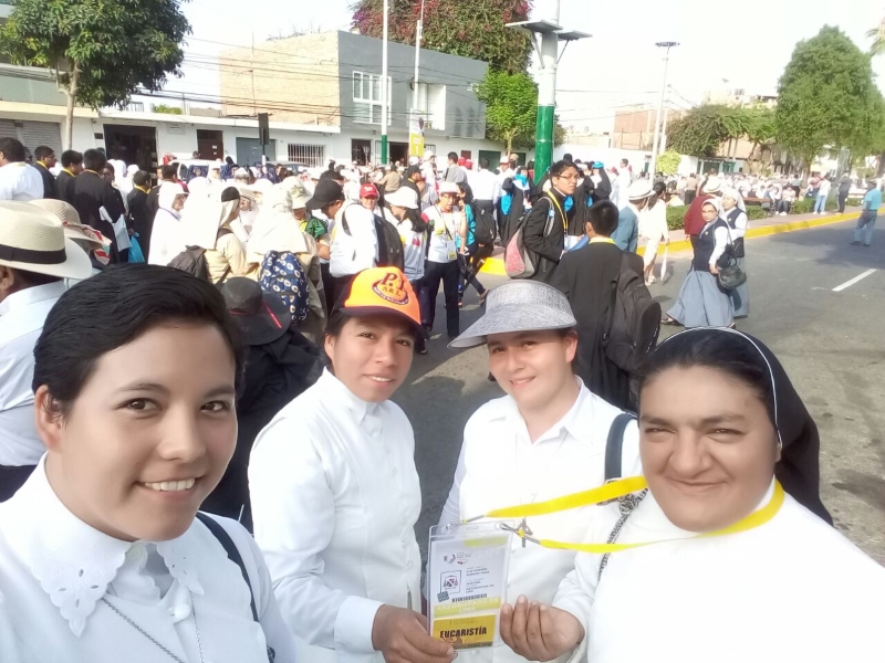 Sr. Maribel and Srs. from other congregations