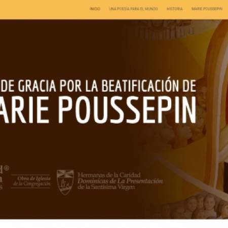 L'UCM construit un site web pour célébrer le 25ème anniversaire de la béatification de Marie Poussepin